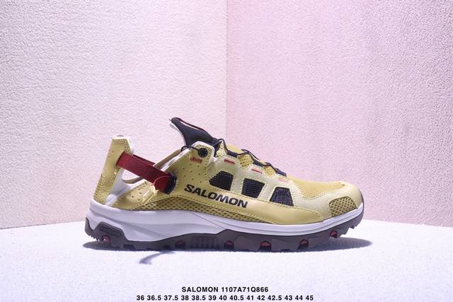 Salomon Techamphibian 5 Outdoor Comfortable Versatile Mesh Fabric Shock Absorpt