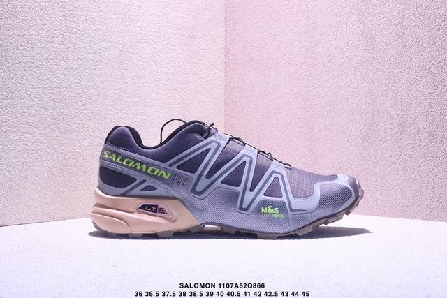 Salomon Speedcross 3 Outdoor Comfortable Versatile Mesh Fabric Shock Absorption