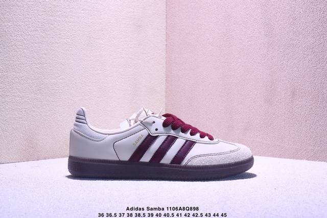 Authentic Adidas Originals Samba Samba Series Gentleman's Style Football Style