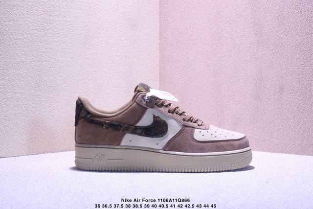 Nike Air Force 1 '07 Low-top versatile casual sneakers. Soft, responsive cushio