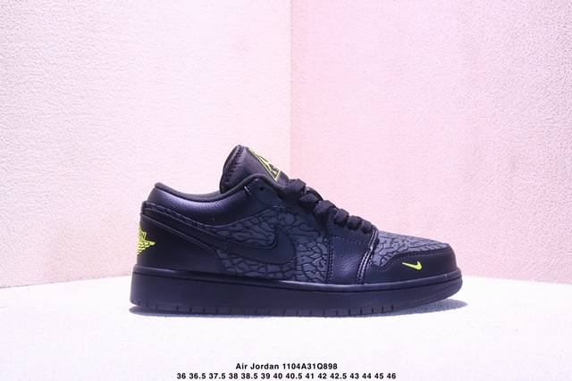 Factory Grade Nike Air Jordan 1 Low AJ1 Low-Top Casual Sneakers, Synchronized w