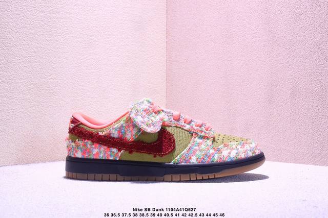 Nike SB Dunk Low SB series retro low-top casual sports skateboarding shoes. Fea