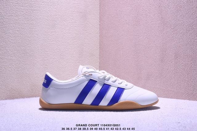 Adidas Grand Court Comfortable, Versatile, Stylish, and Simple Low-Top Tennis Sh
