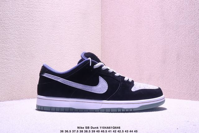 Nike SB Dunk Low SB series retro low-top casual sports skateboarding shoes. Fea