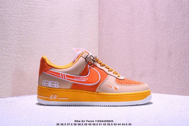 Limited Overseas Release! Factory Grade Nike Air Force 1 '07 Low "Balenciaga Col