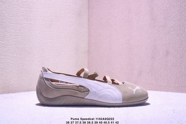 Puma Speedcat Ballet Mary Jane Shoes Women's Sports Casual Shoes Puma Women's S