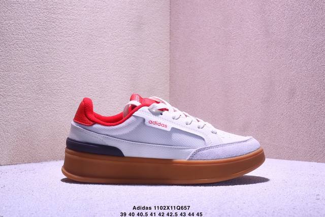 39-45 Half Size Adidas Men's Sneakers Authentic Breathable Sports Shoes White 20