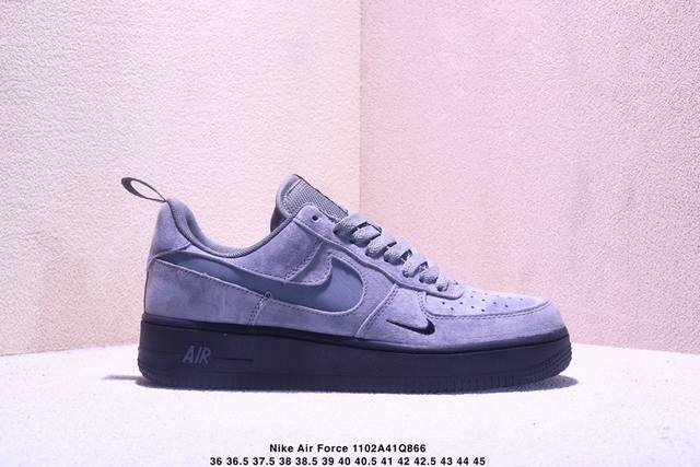 Nike Air Force 1'07 Authentic low-top Air Force silhouette made with original la