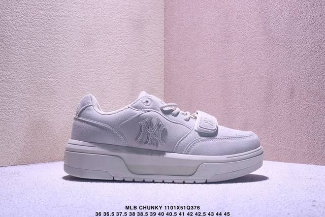 Mlb Chunky Liner Pocket Monogram Popular Item Senior Shoe Series Low-top Dad Sty