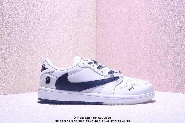 Travis Scott X Fragment Design X Jordan Air Jordan 1 Low Og Sp Bape Collaboratio