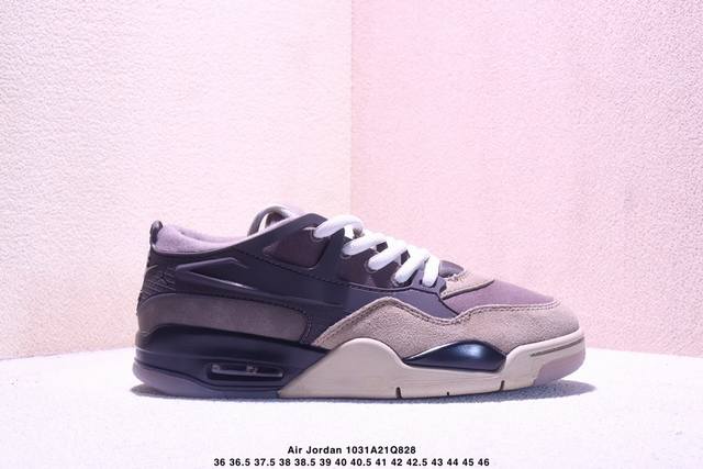 Nike Air Jordan 4 Retro Og Michael Jordan AJ4 Low-top Retro Casual Sports Baske