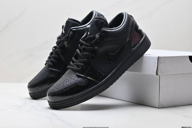 Authentic Nike Air Jordan 1 Low AJ1, Nike Low-Top Casual Sneakers, Official Col