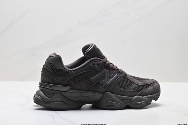 Company Grade New Balance 9060 Series Retro Casual Sports Running Shoes The upp