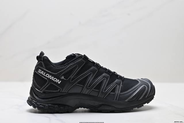 Company-grade Salomon Xa Pro 3D Outdoor Trail Running Shoes. The upper features