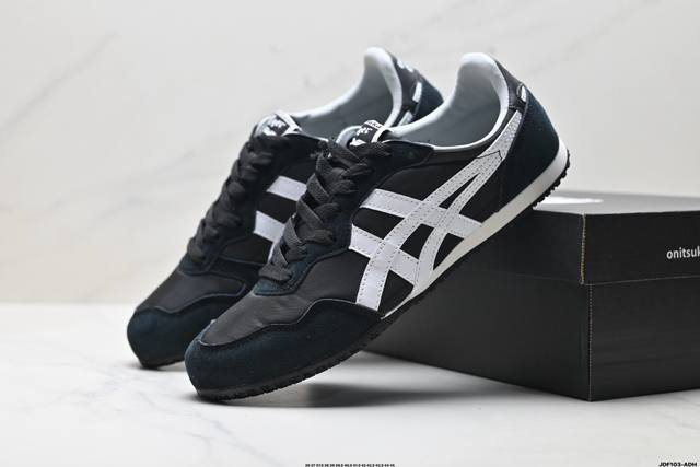 Company Grade Onitsuka Tiger Serrano Nylon Retro Sports Shoes, Anti-slip, Wear-