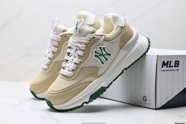 Factory Grade Mlb Chunky Runner Basic Leather Comfortable Versatile Retro Casua