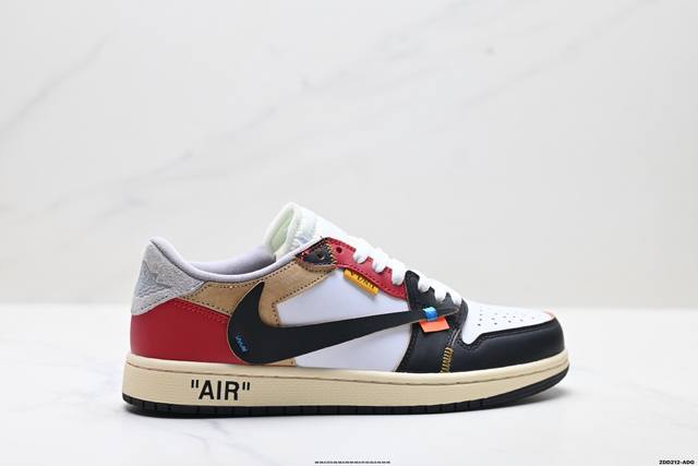 Company-grade AJ1 Travis Scott X Air Jordan 1 "Reverse Mocha" AJ1 Ts Lightning