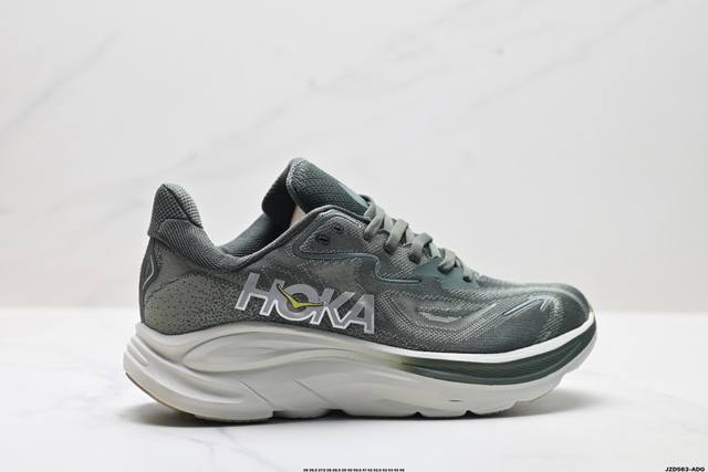 Company Grade Hoka M Clifton 10 Lightweight Low-Top Outdoor Trail Running Shoes