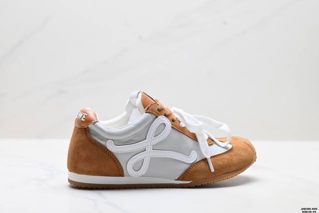 Company Grade Loewe Ballet Runner 2.0 Sneakers Series, Retro Style, German Trai