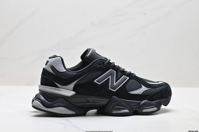 Company Grade New Balance 9060 Series Retro Casual Sports Running Shoes The upp
