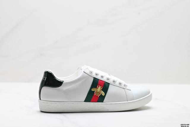 Authentic Gucci Screener Gg Embroidered Bee Gucci Casual Sneakers Series Size: 3