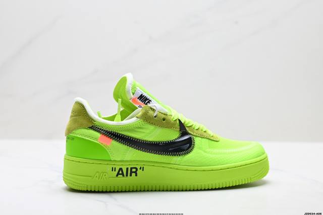 Company Grade Off-White X Nike Air Force 1 '07 Versatile Thick-Soled Height-Inc