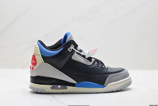 Company-grade Air Jordan 3 Retro Michael Jordan AJ3 Mid-top Retro Casual Sports