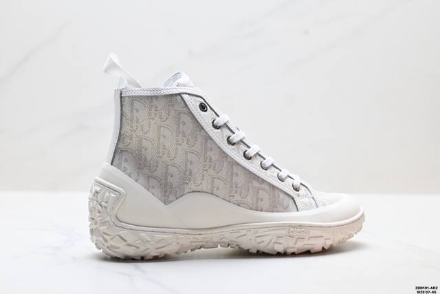 Company Grade Dior B28 Fashionable Casual Printed Simple High-Top Versatile Casu