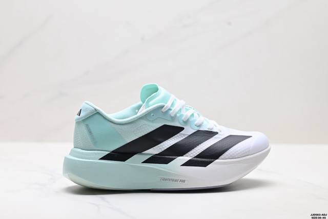 Authentic Adidas Adizero Evo Sl Comfortable Versatile Non-slip Wear-resistant Lo