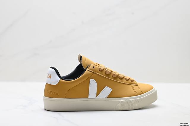 Authentic Veja Campo Retro Low-Top Classic Lace-up Versatile Comfortable Casual