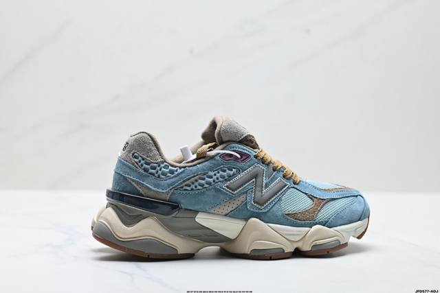 Company Grade New Balance 9060 Series Retro Casual Sports Running Shoes The upp