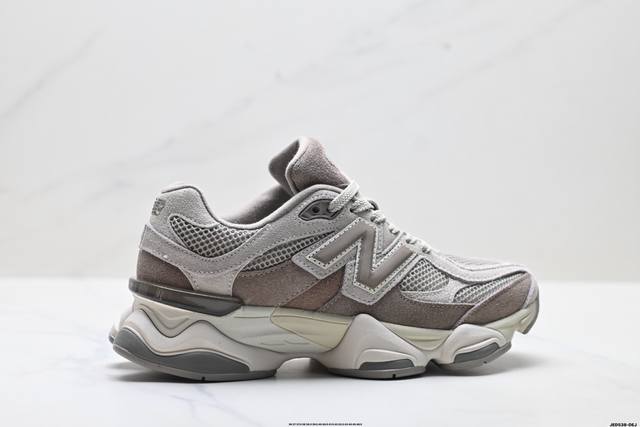 Authentic New Balance 9060 Series Retro Casual Sports Running Shoes The upper is
