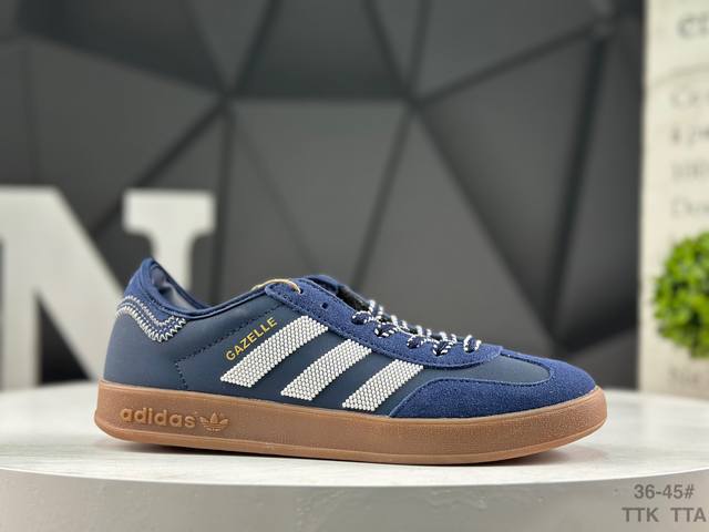 Adidas Gazelle Indoor Trainers, Low-top Retro German Training Style, Versatile