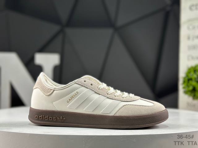 Adidas Gazelle Indoor Trainers Low-top Retro German Training Style Versatile Ca