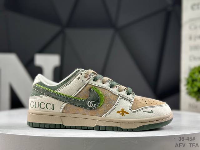 Nike SB Dunk Low Anniversary High-End Custom Low-Top Casual Sneakers, Custom Sh
