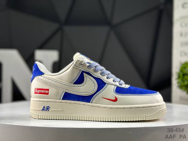 Special Offer Nike Air Force 1 '07 Low Low-top Casual Sneakers#Custom Leather, O