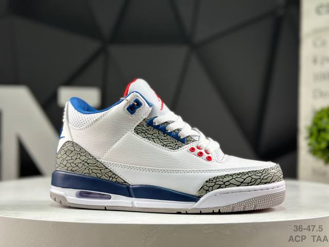 Jordan Air Jordan 3 Retro White Cement Reimagined This AJ3 retains the leather u