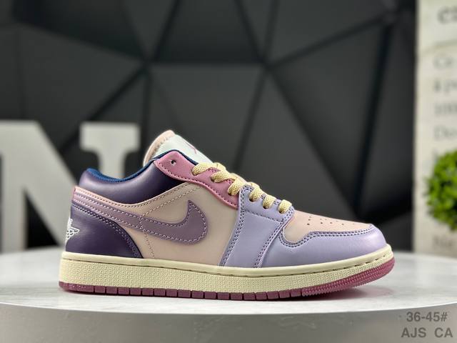Jordan Air Jordan 1 Low (Pink & Purple Easter Egg) AJ1, the Jordan 1 Low-Top Ea