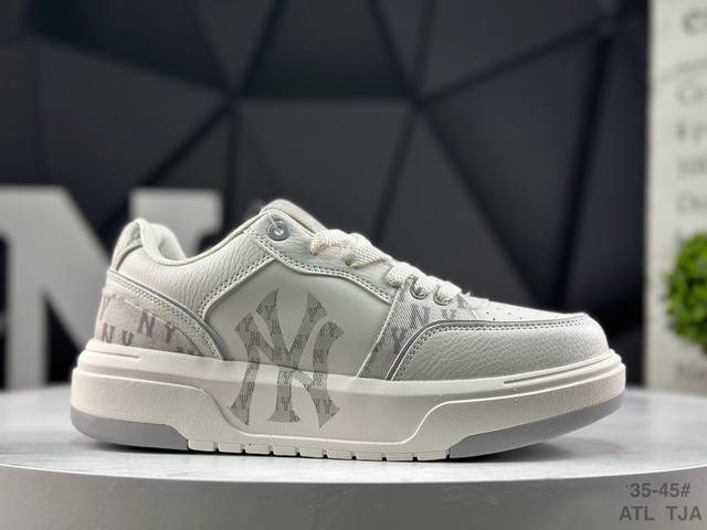 Mlb New York Yankees Chunky Liner Embo Monogram Sneakers, Stylish, Comfortable,