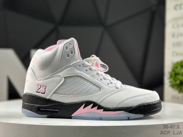 Nike Air Jordan Retro 5 Og Fire Red Jordan AJ5 Mid-Top Retro Casual Basketball