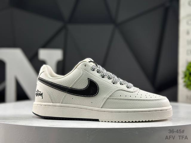 Nike Air Force 1 '07 Low, low-top athletic and casual shoes. Features a complex