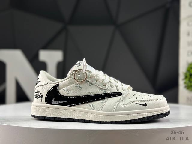 Nike AJ1 Travis Scott X Air Jordan 1 "Reverse Mocha" AJ1 Ts Lightning Collabora