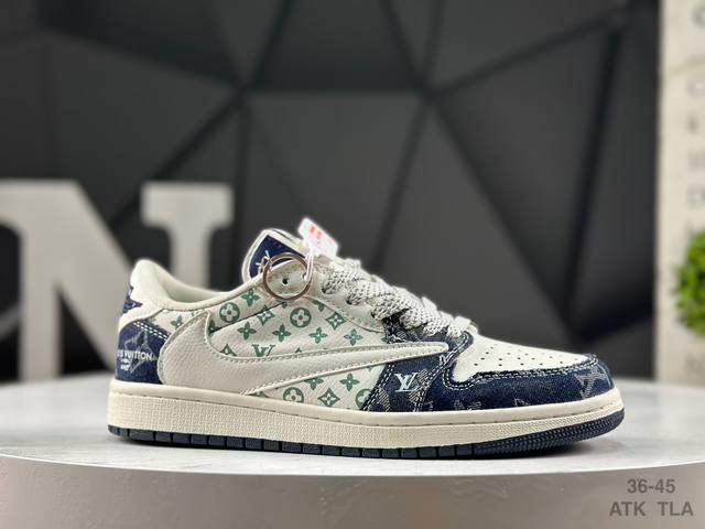 Nike AJ1 Travis Scott X Air Jordan 1 "Reverse Mocha" AJ1 Ts Lightning Collabora