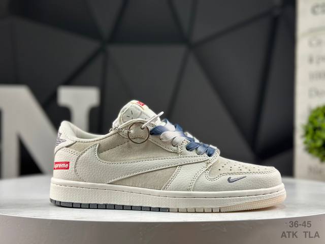 Nike AJ1 Travis Scott X Air Jordan 1 "Reverse Mocha" AJ1 Ts Lightning Collabora