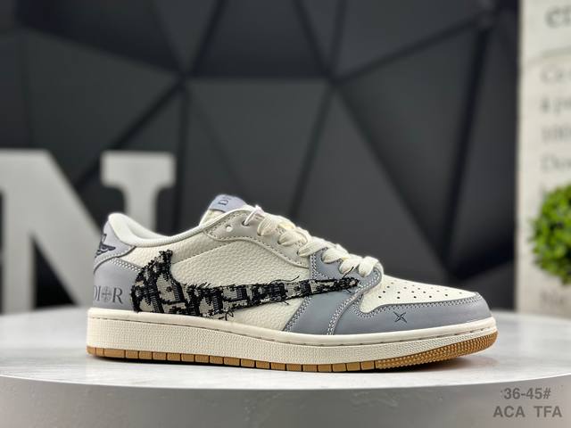 Nike Air Jordan 1 Low AJ1 Low-top Casual Sneakers, Official Colorway Synchroniz