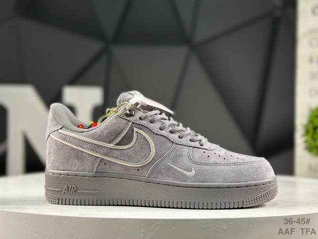Nike Air Force 1 '07 Low, a low-top athletic and casual shoe. Features a comple