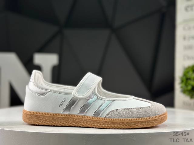 Adidas Samba Janes Mary Jane Sneakers, Slip-on Sneakers Item No.: Kj3785 Size: