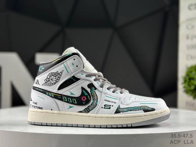 Nike Air Jordan 1 Retro High Og"Black White" AJ1 Michael Jordan High-Top Classi