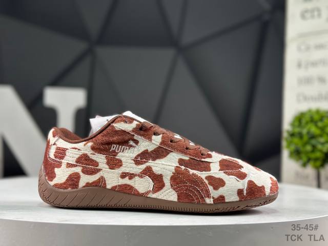 Puma Speedcat Og Puma Anti-slip Wear-resistant Casual Sports Shoes Speed Racing