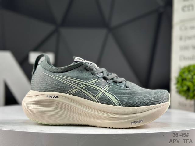 Asics Gel-Nimbus 27 Comfortable, Slip-Resistant, Wear-Resistant Low-Top Casual R